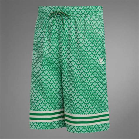 adidas short grün|Green Shorts .